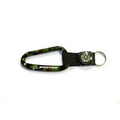 Camouflage Aluminum Carabiner with compass and Key Ring - 8 Cm